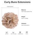 Load image into Gallery viewer, Daycen Curly Messy Hair Bun
