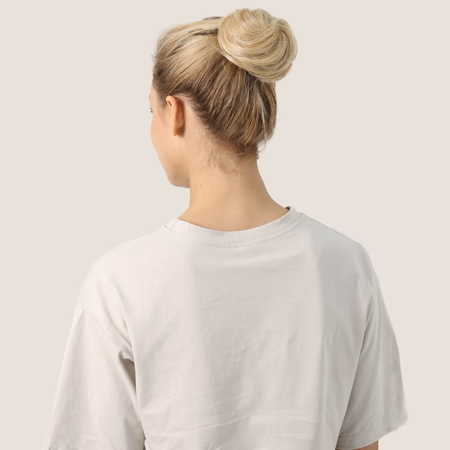 Daycen Drawstring Straight Hair Bun