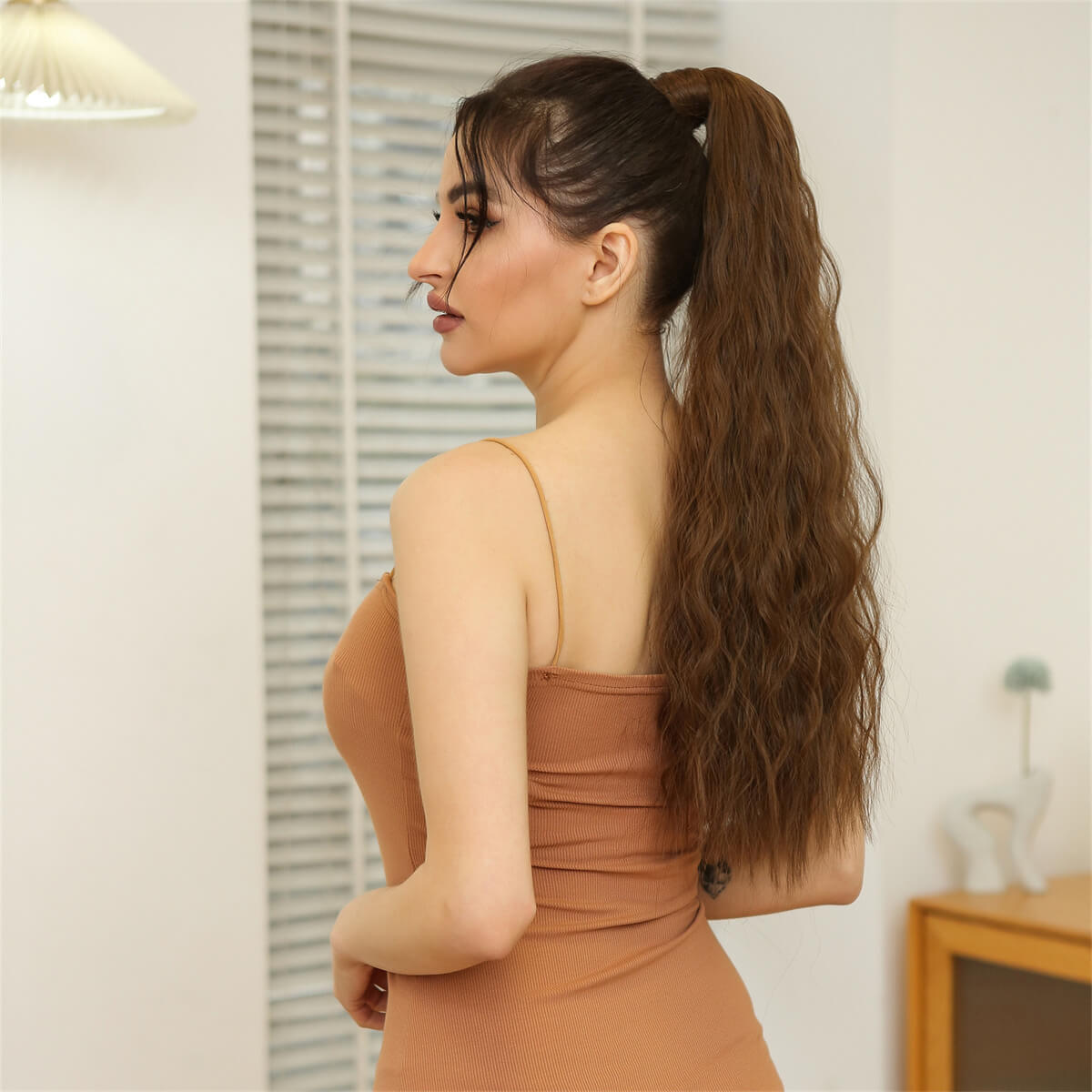 Daycen Loose Spiral Waves Magic Ponytail