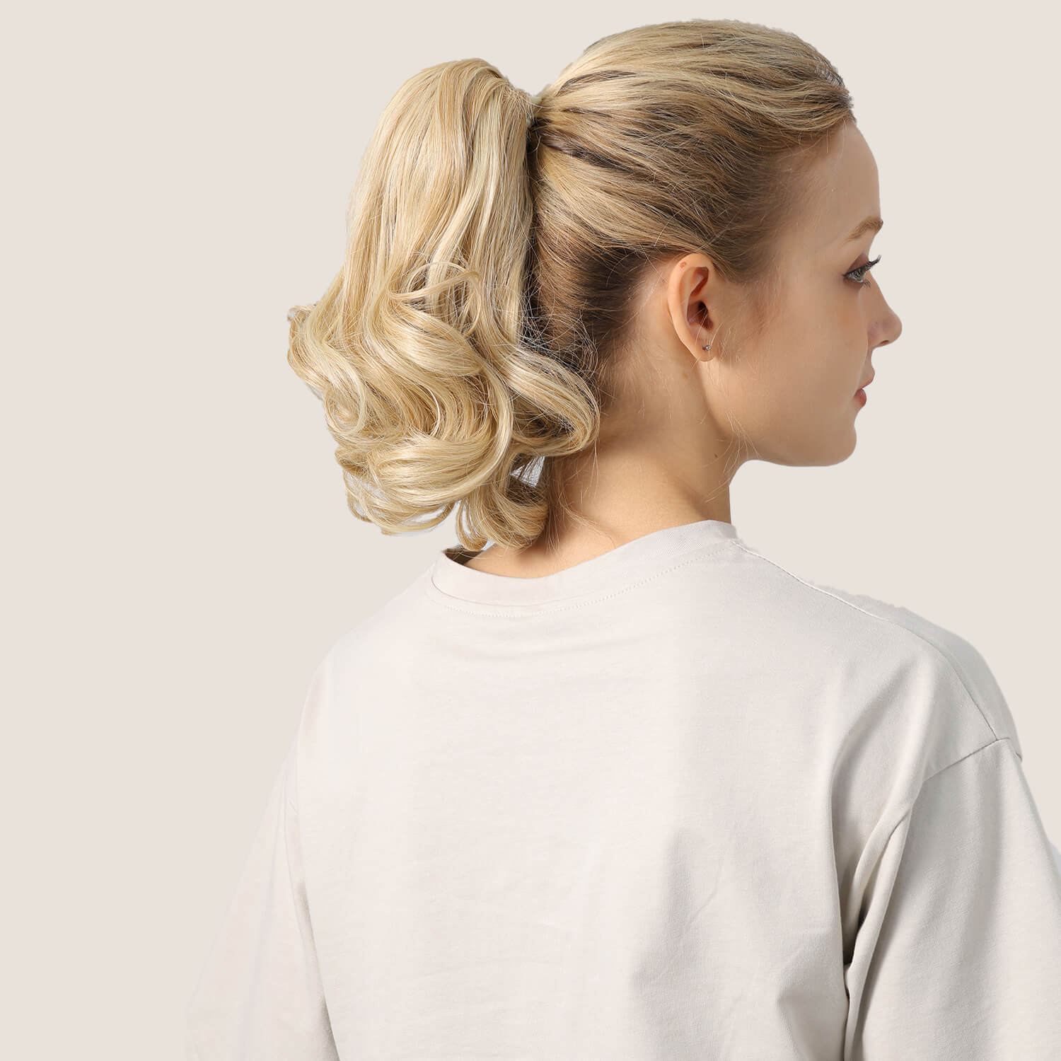 Daycen Claw Wavy Ponytail