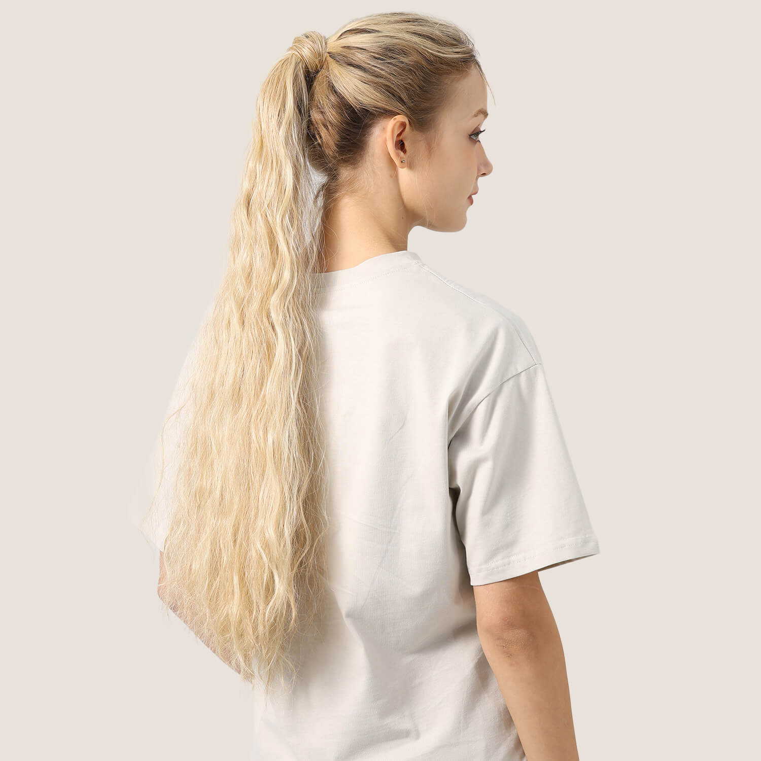 Daycen Loose Spiral Waves Magic Ponytail