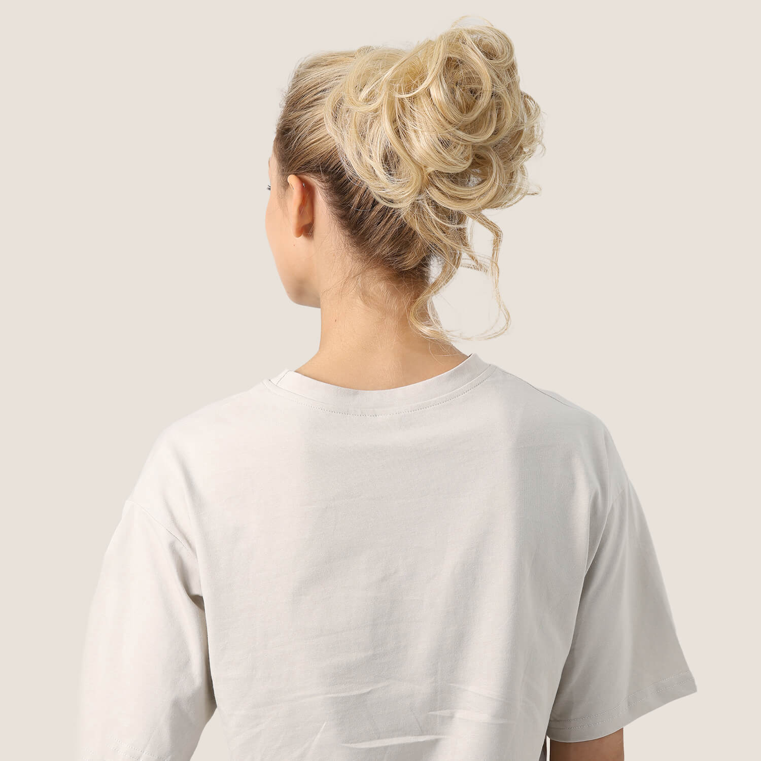 Daycen Curly Messy Hair Bun