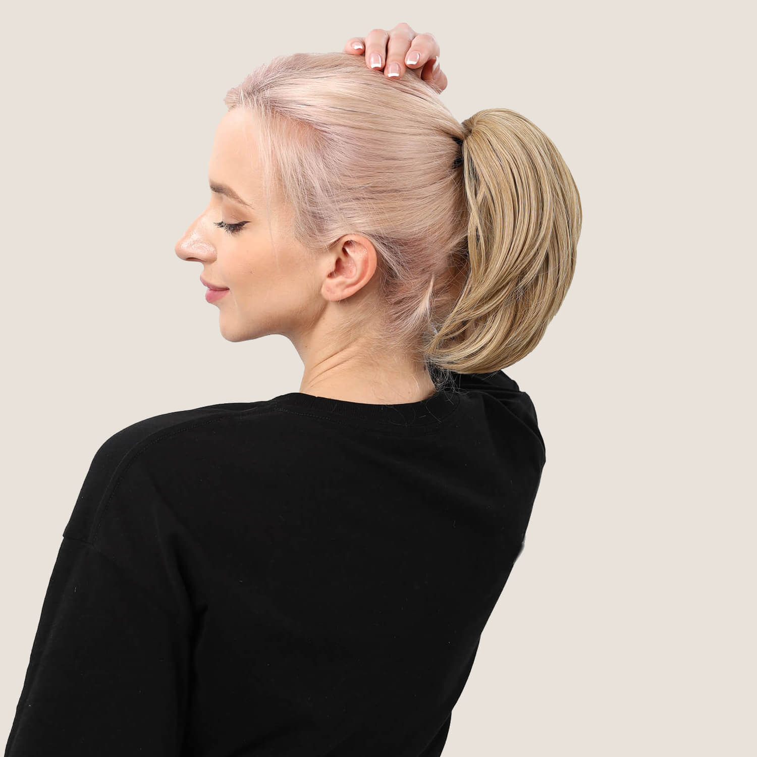 Daycen Claw Short Straight Ponytail