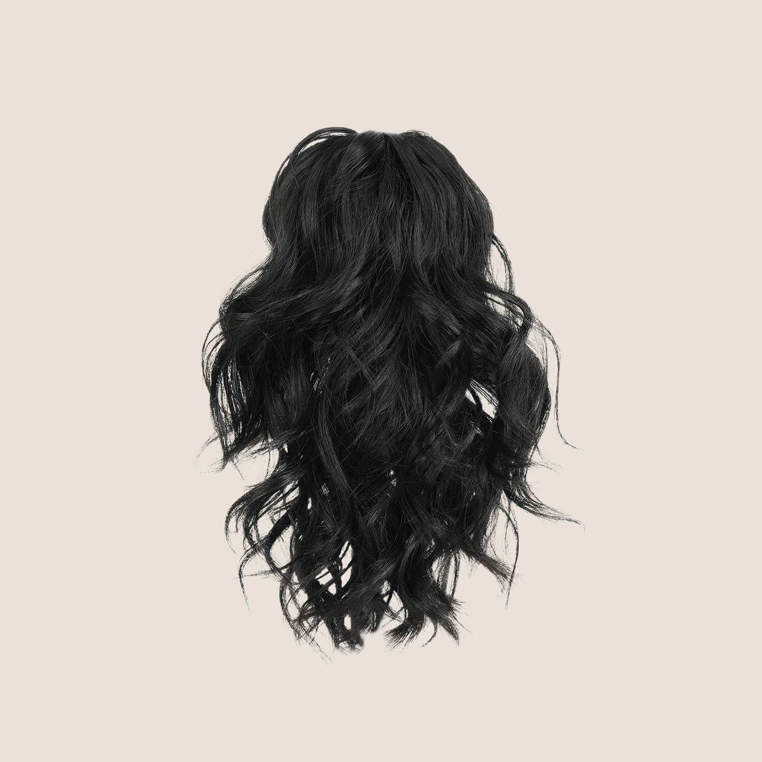 Daycen Claw Beach Wavy Ponytail